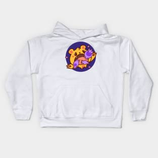 Halloween Bear Candy FEED ME NOW Kids Hoodie